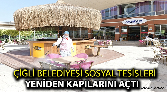 Çiğli Belediyesi sosyal tesisleri yeniden kapılarını açtı