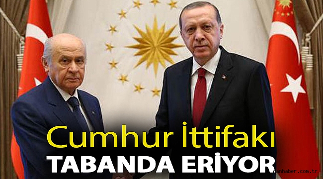Cumhur İttifakı tabanda eriyor