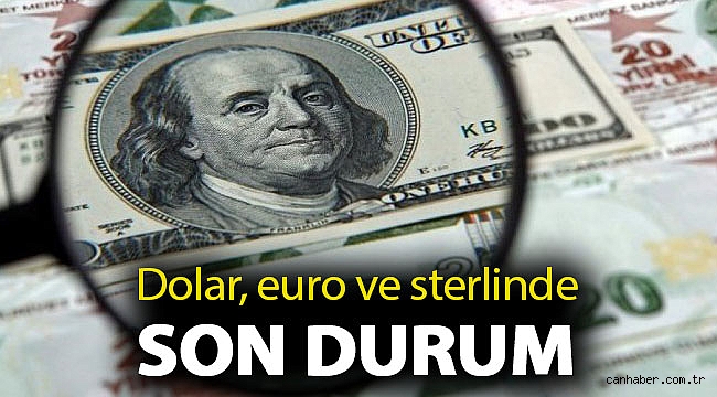 Dolar, euro ve sterlinde son durum