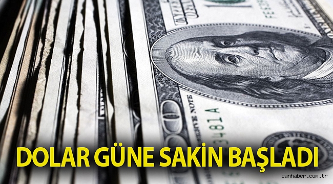 Dolar güne sakin başladı