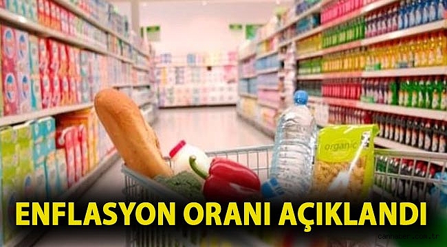 Enflasyon oranı açıklandı