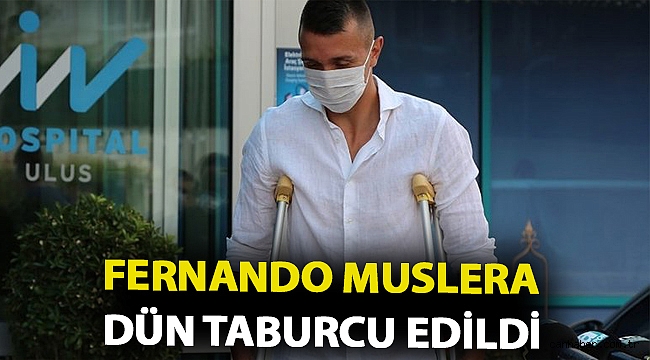 Fernando Muslera dün taburcu edildi