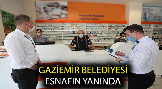 Gaziemir Belediyesi esnafın yanında