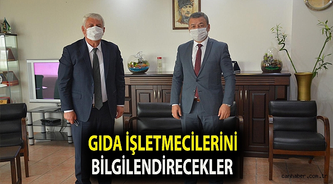 GIDA İŞLETMECİLERİNİ BİLGİLENDİRECEKLER
