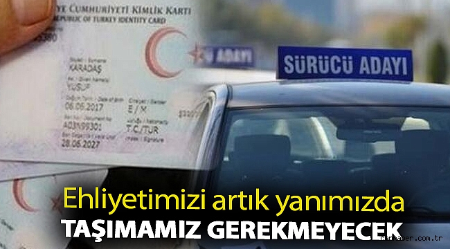 İçişleri Bakanı Süleyman Soylu duyurdu: Ehliyetimizi artık yanımızda taşımamız gerekmeyecek