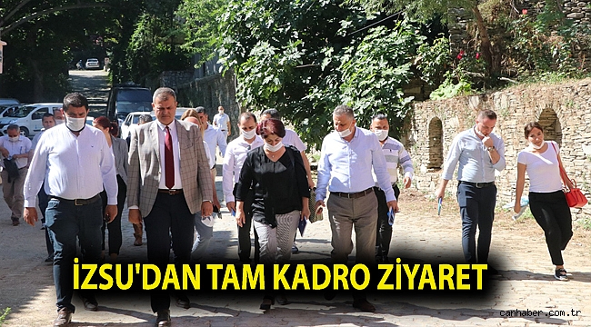 İZSU'DAN TAM KADRO ZİYARET