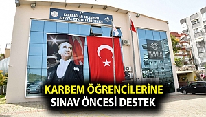 KARBEM öğrencilerine sınav öncesi destek
