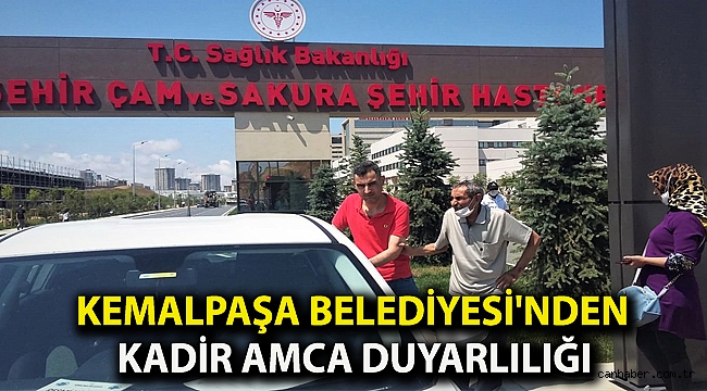 Kemalpaşa Belediyesi'nden Kadir Amca duyarlılığı