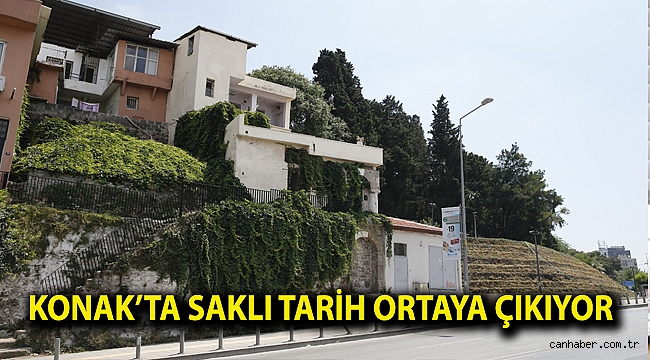 Konak’ta saklı tarih ortaya çıkıyor