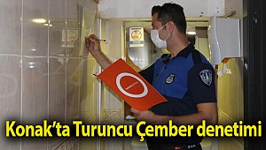 Konak’ta Turuncu Çember denetimi
