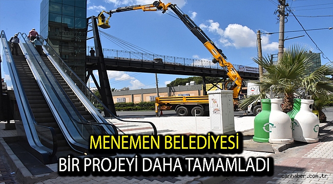 Menemen Belediyesi bir projeyi daha tamamladı