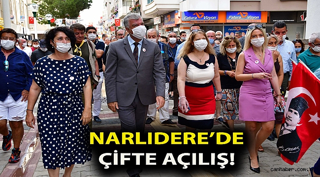 Narlıdere'de çifte açılış!