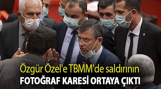 Özgür Özel'e TBMM'de saldırının fotoğraf karesi ortaya çıktı