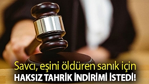 Savcı, eşini öldüren sanık için haksız tahrik indirimi istedi!