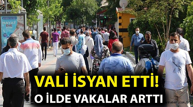 Vali isyan etti! O ilde vakalar arttı