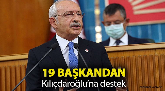 19 başkandan Kılıçdaroğlu’na destek