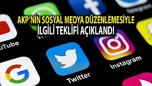 AKP’nin sosyal medya düzenlemesiyle ilgili teklifi açıklandı