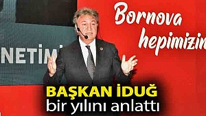 Başkan İduğ 1 yılını anlattı: “Kaynağı içinde projelerle büyüyoruz”