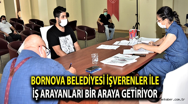 Bornova Belediyesi işverenler ile iş arayanları bir araya getiriyor