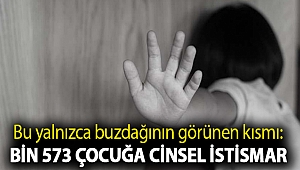 Bu yalnızca buzdağının görünen kısmı: Bin 573 çocuğa cinsel istismar