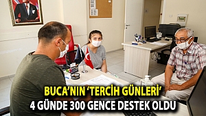 Buca’nın ‘Tercih Günleri’ 4 günde 300 gence destek oldu