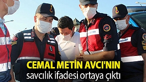 Cemal Metin Avcı'nın savcılık ifadesi ortaya çıktı