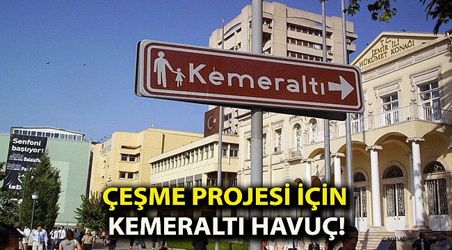 ÇEŞME PROJESİ İÇİN KEMERALTI HAVUÇ!
