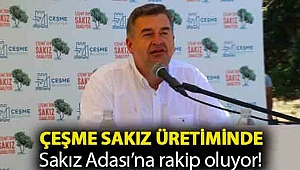 Çeşme sakız üretiminde Sakız Adası’na rakip oluyor!