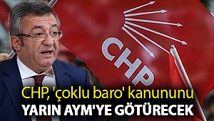 CHP, 'çoklu baro' kanununu yarın AYM'ye götürecek