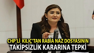 CHP İzmir Milletvekili Av. Sevda Erdan Kılıç'tan takipsizlik kararına tepki