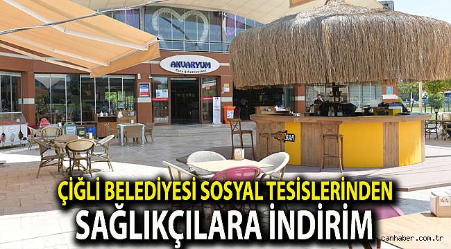 Çiğli Belediyesi Sosyal Tesislerinden Sağlıkçılara İndirim