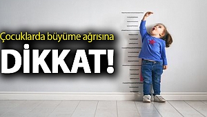 Çocuklarda büyüme ağrısına dikkat!