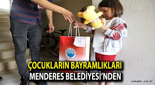 Çocukların Bayramlıkları Menderes Belediyesi’nden
