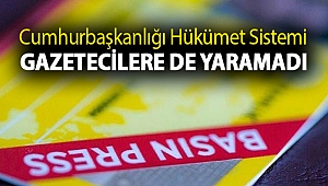 Cumhurbaşkanlığı Hükümet Sistemi gazetecilere de yaramadı: Haftada 43 basın emekçisi işsiz kaldı!