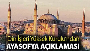Din İşleri Yüksek Kurulu’ndan Ayasofya açıklaması