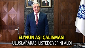 EÜ’nün aşı çalışması uluslararası listede yerini aldı