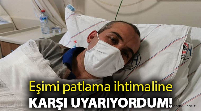 Havai fişek fabrikasında birlikte çalışan çift: Eşimi patlama ihtimaline karşı uyarıyordum!
