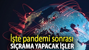 İşte pandemi sonrası sıçrama yapacak işler