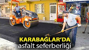 Karabağlar’da asfalt seferberliği
