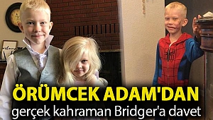 Kardeşini kurtararak yüzüne 90 dikiş atılmıştı, Örümcek Adam'dan gerçek kahraman Bridger'a davet