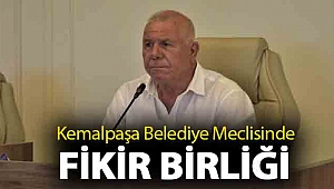 Kemalpaşa Belediye Meclisinde fikir birliği