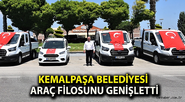 Kemalpaşa Belediyesi araç filosunu genişletti
