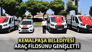 Kemalpaşa Belediyesi araç filosunu genişletti