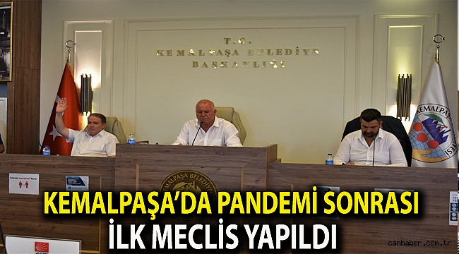 Kemalpaşa’da Pandemi Sonrası İlk Meclis Yapıldı