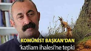 Komünist Başkan’dan ‘katliam ihalesi’ne tepki: Hiçbir canlının hayatı ihaleye çıkarılamaz