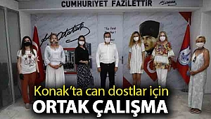 Konak’ta can dostlar için ortak çalışma