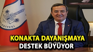 KONAKTA DAYANIŞMAYA DESTEK BÜYÜYOR