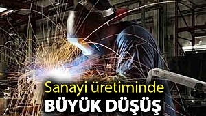 Mayıs ayında sanayi üretimi yıllık bazda yüzde 19 azaldı