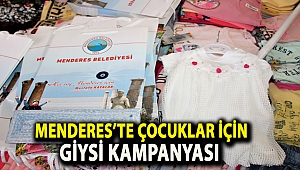 Menderes’te Çocuklar İçin Giysi Kampanyası