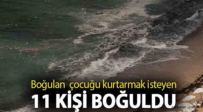 Mısır'da boğulan bir çocuğu kurtarmak isteyen 11 kişi boğuldu